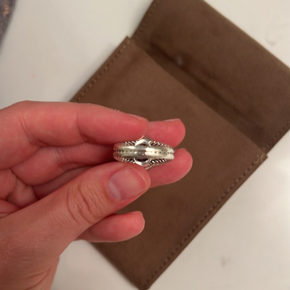 David Yurman Albion blue topaz ring - Picture 4 of 4